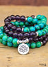Lotus Spiritual Meditation Yoga Boho Necklace
